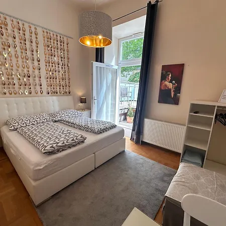 アパート Kristall Doppelzimmer Direkt Im Zentrum, Balkon バート・イシュル